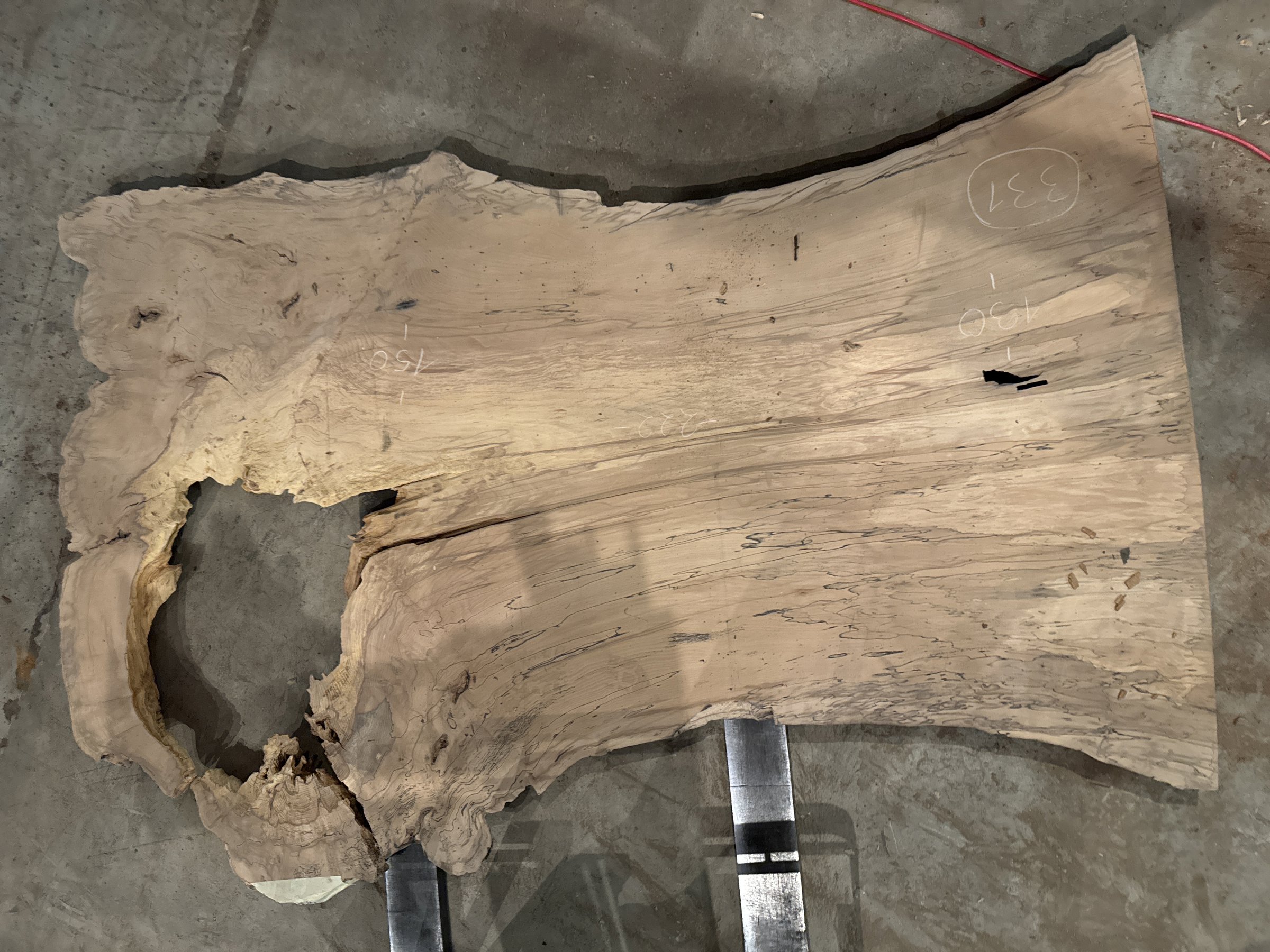 Die geplante Rohbohle