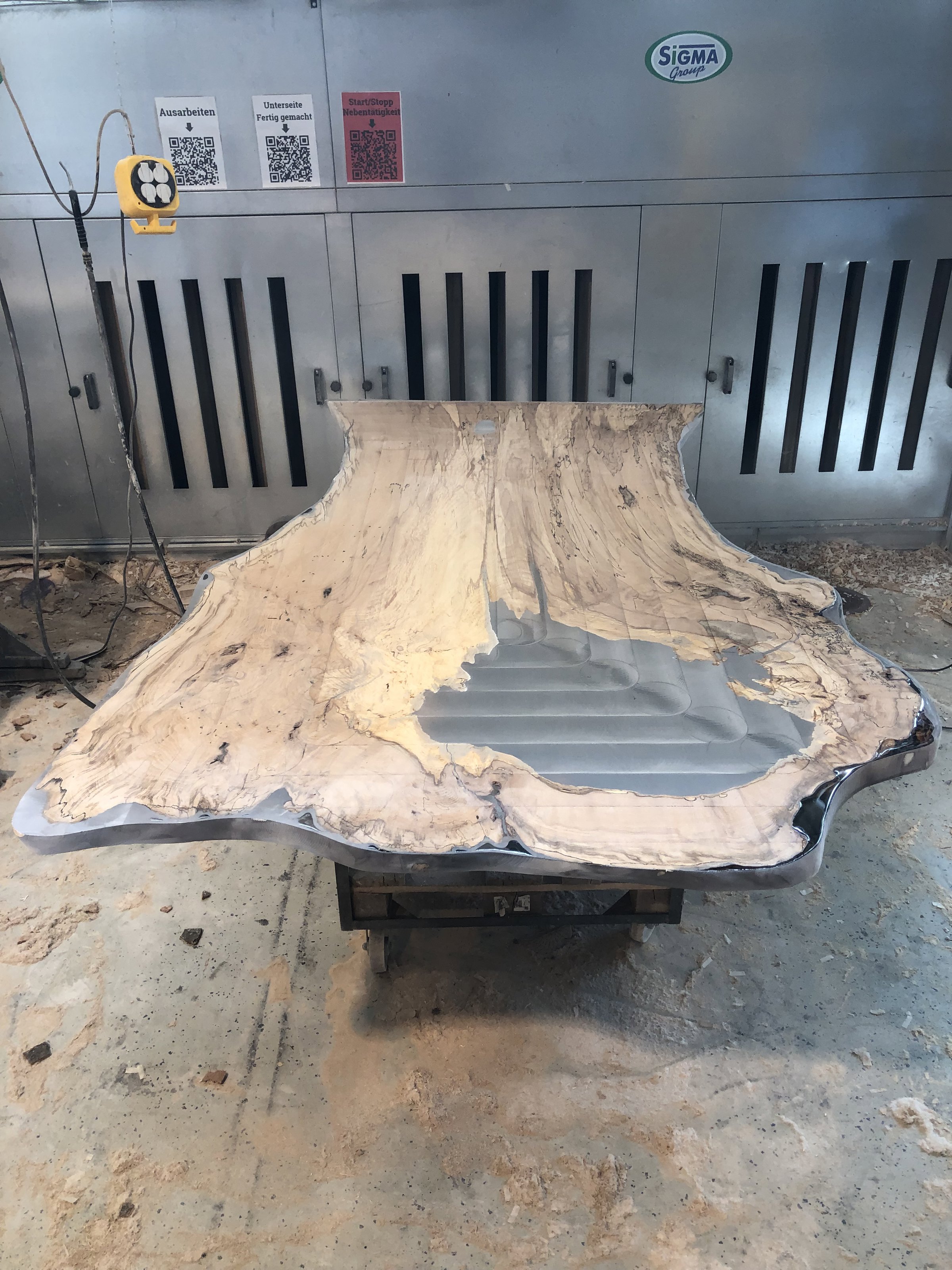 Geplant mit Epoxidharz